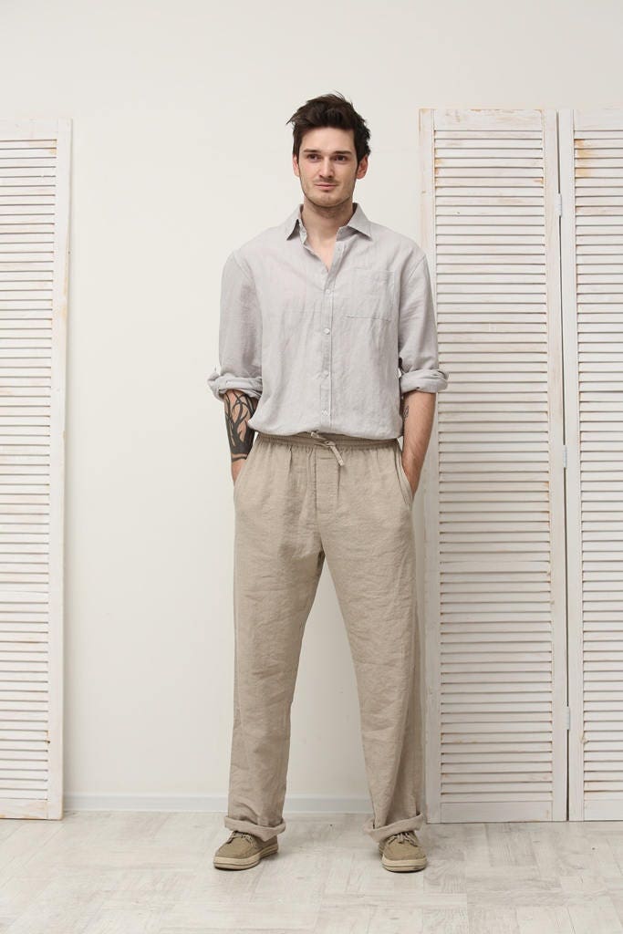 Classic Men's Linen Pants