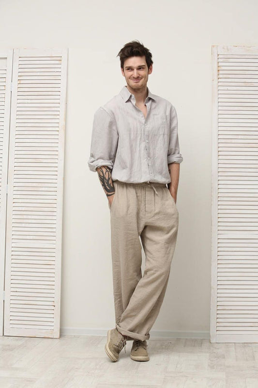 Classic Men's Linen Pants