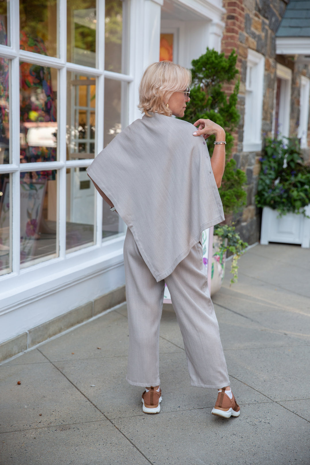 Merino Wool Poncho