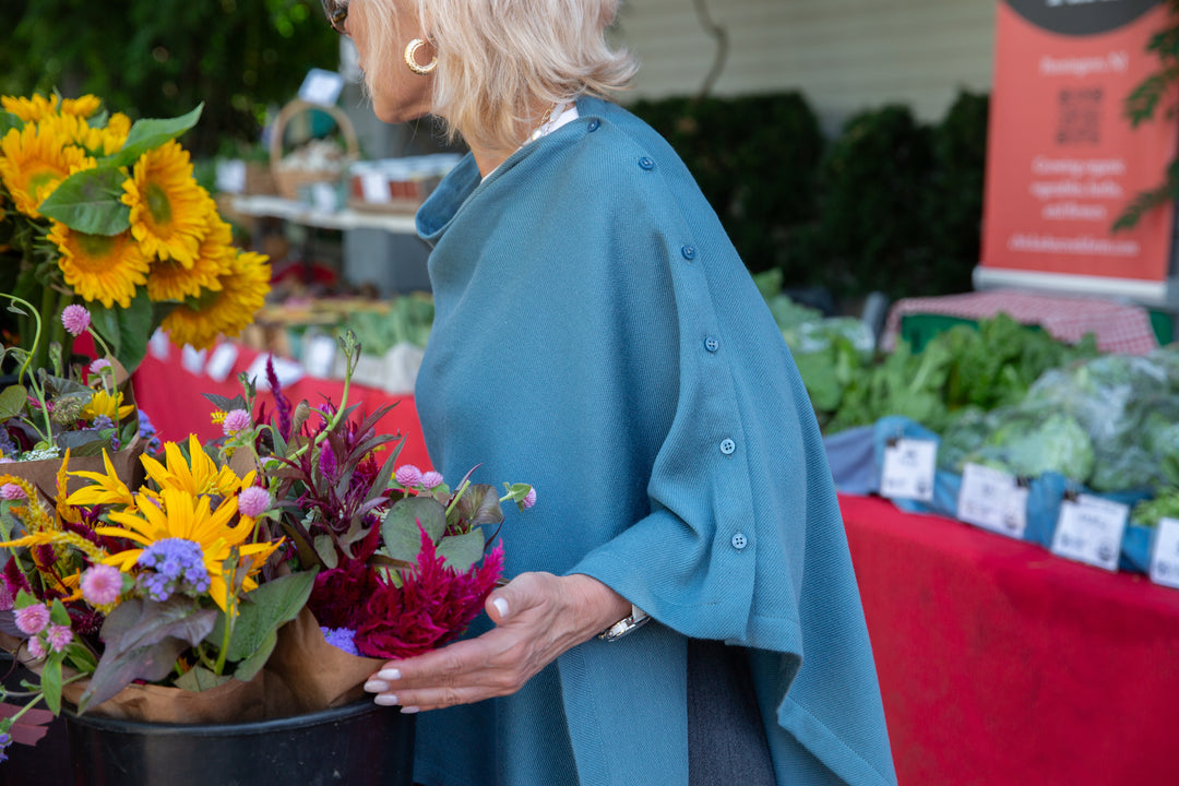 Merino Wool Poncho