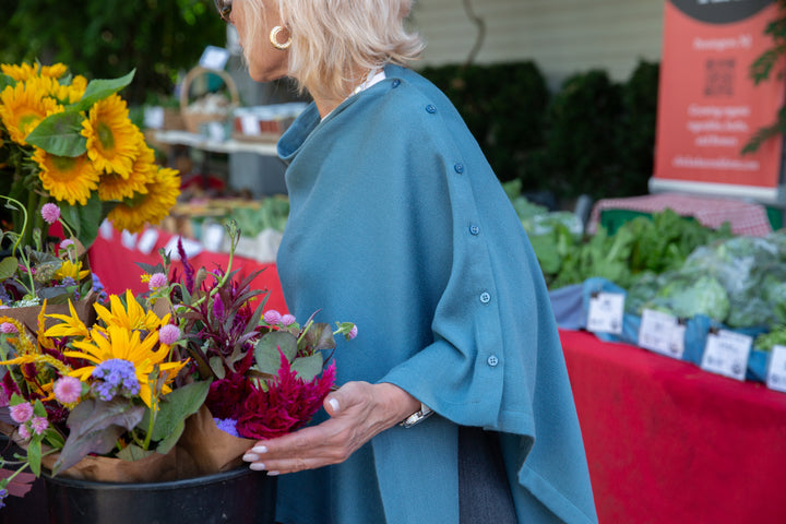 Merino Wool Poncho