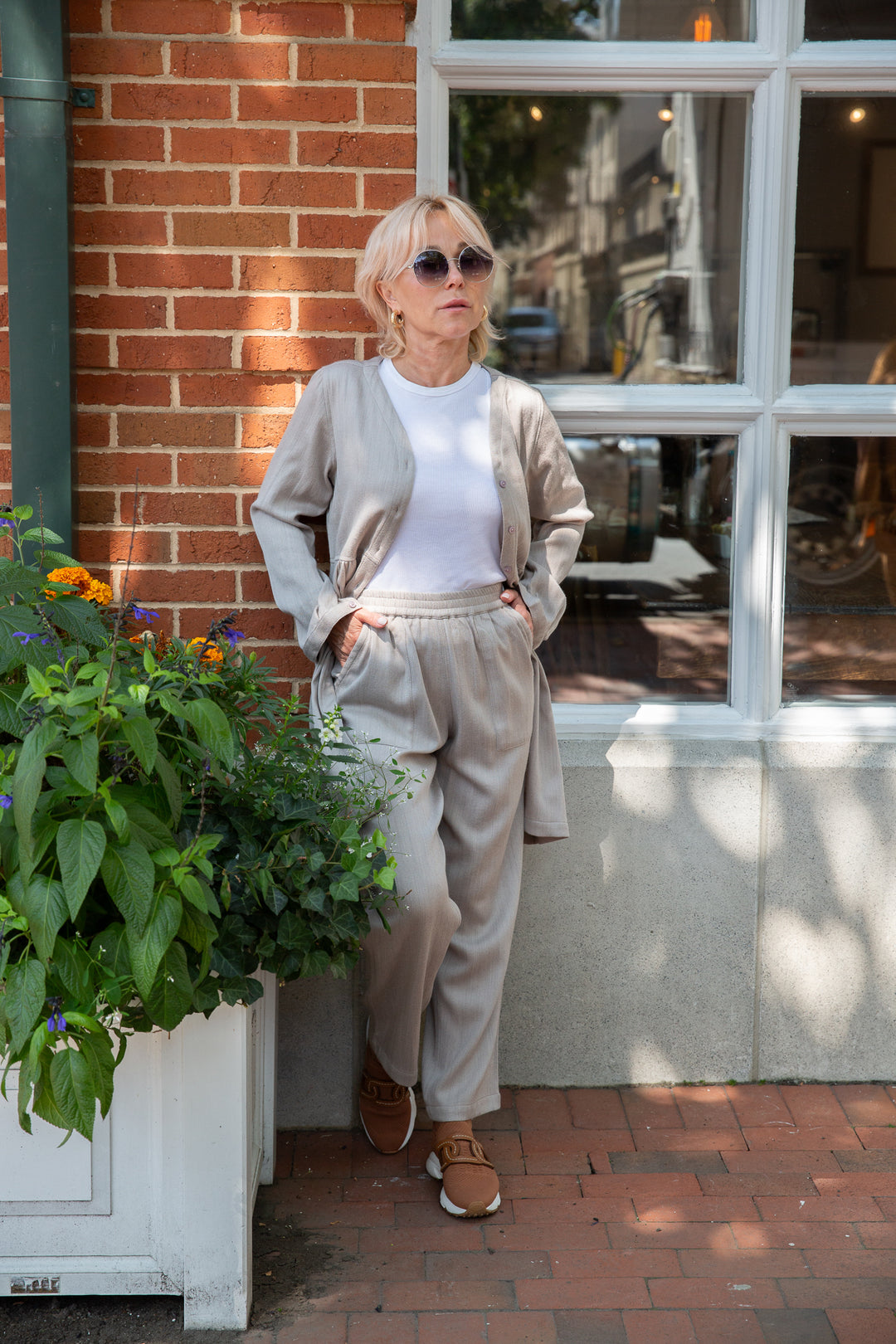 Merino Wool Cotton Linen Tunic