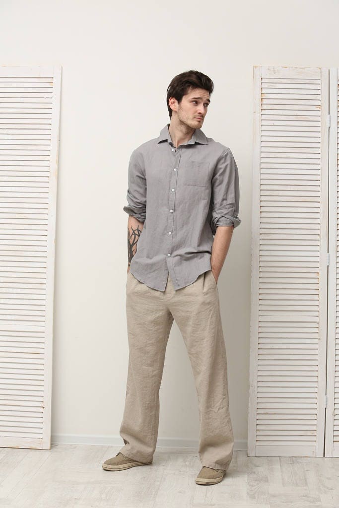 Classic Men's Linen Pants