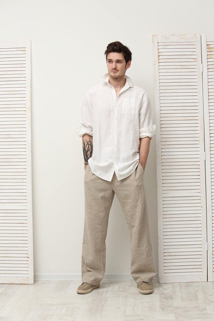 Classic Men's Linen Pants