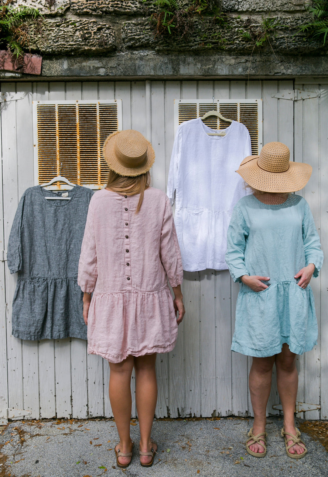 Linen Mary Jay Boho Summer Dress