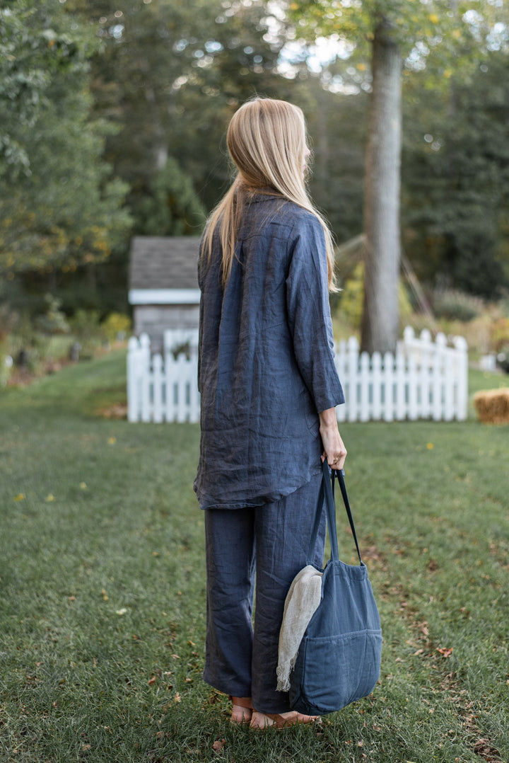 Linen October Tunic, the go-to piece for every autumn wardrobe.