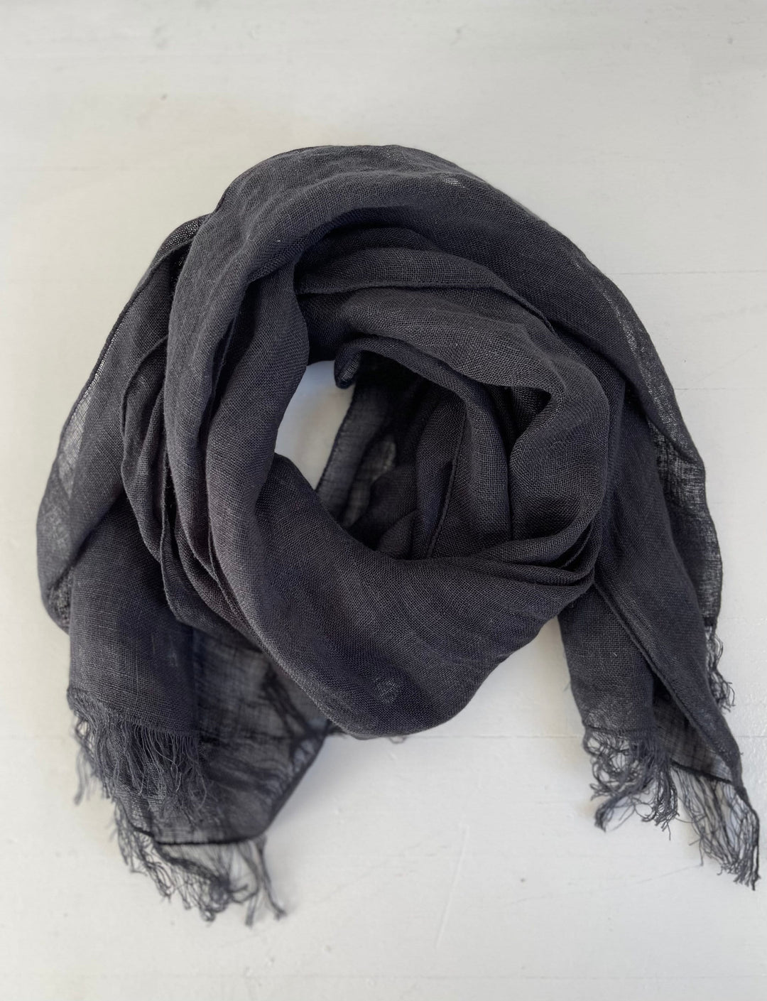 Linen Sheer Scarf