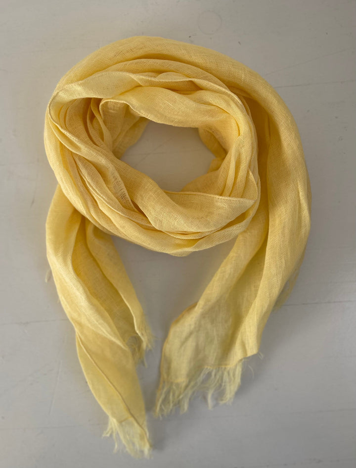 Linen Sheer Scarf