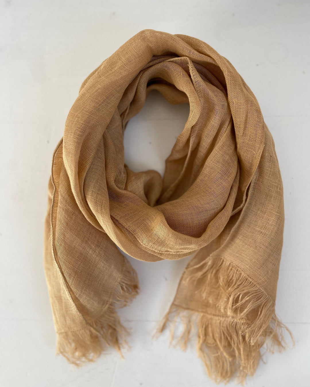 Linen Sheer Scarf