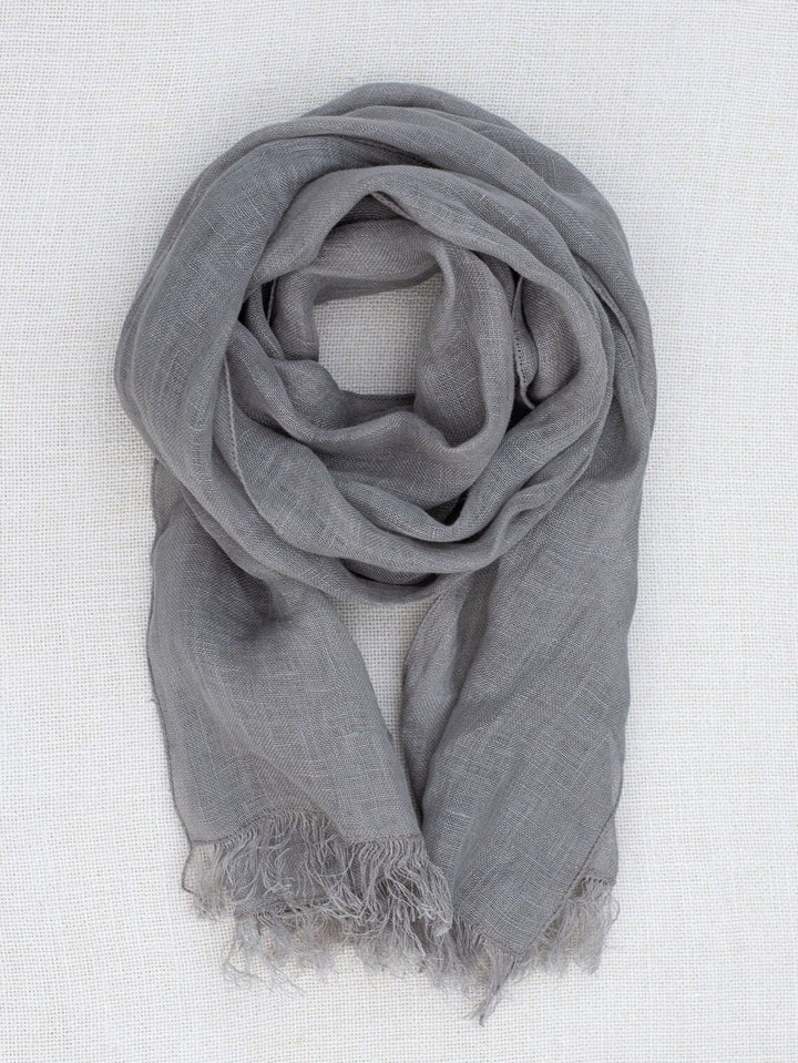 Linen Sheer Scarf